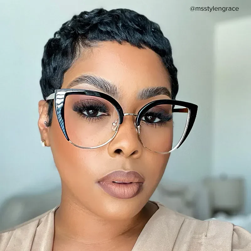 Adrienne Black Glasses 5