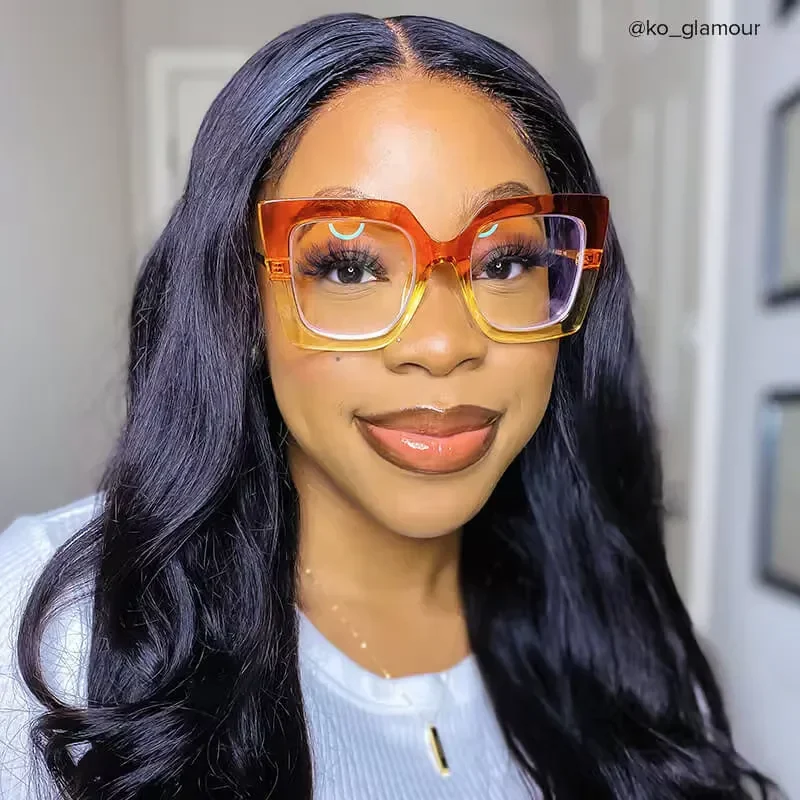 Vernetta Orange Glasses 5