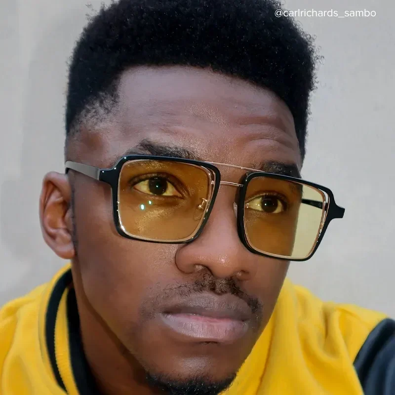 Unicorn Black-Gold Glasses 7