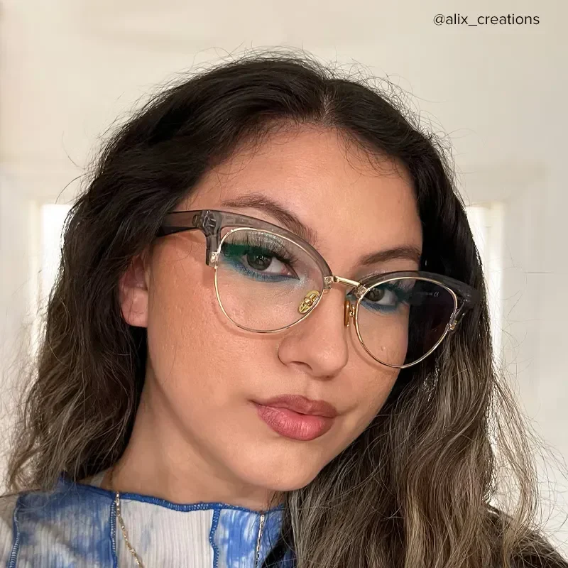 Dalila Gray Glasses 7