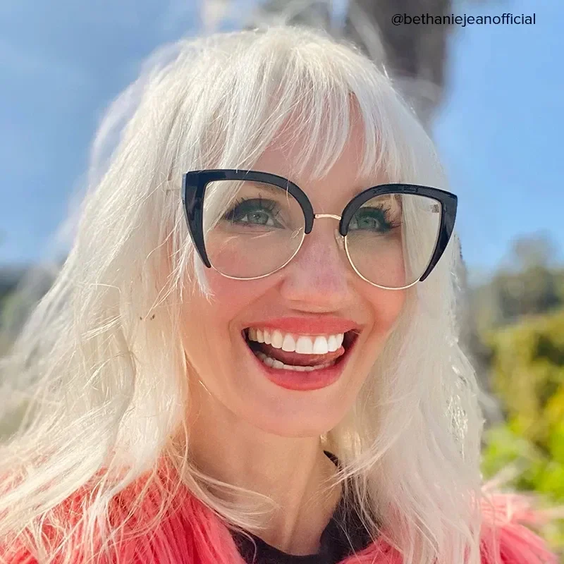 Adrienne Black Glasses 8