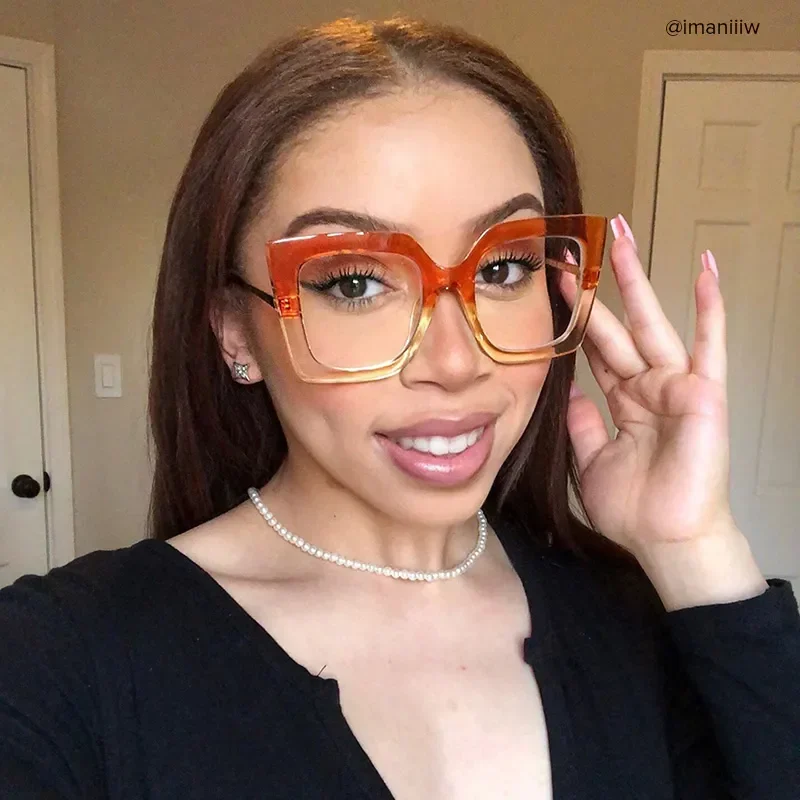 Vernetta Orange Glasses 7