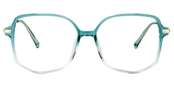Veromca Green glasses 1