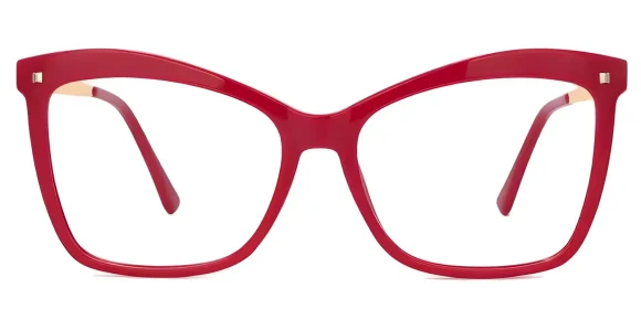 Naila Red glasses 1