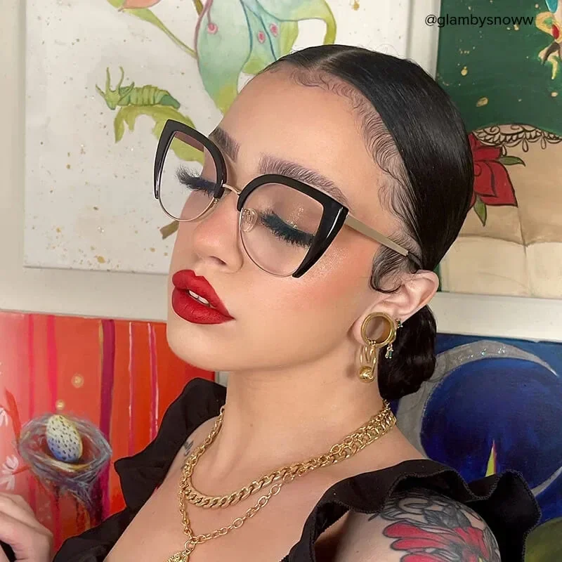 Adrienne Black Glasses 9