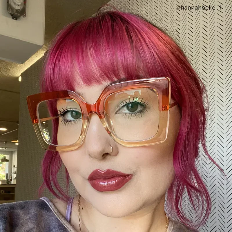 Vernetta Orange Glasses 9