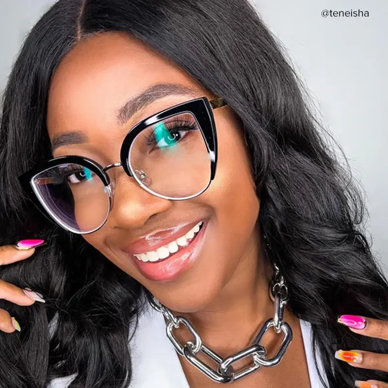 Adrienne Black Glasses 10