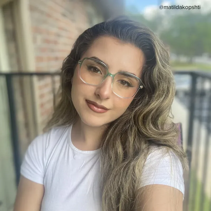 Veromca Green Glasses 11