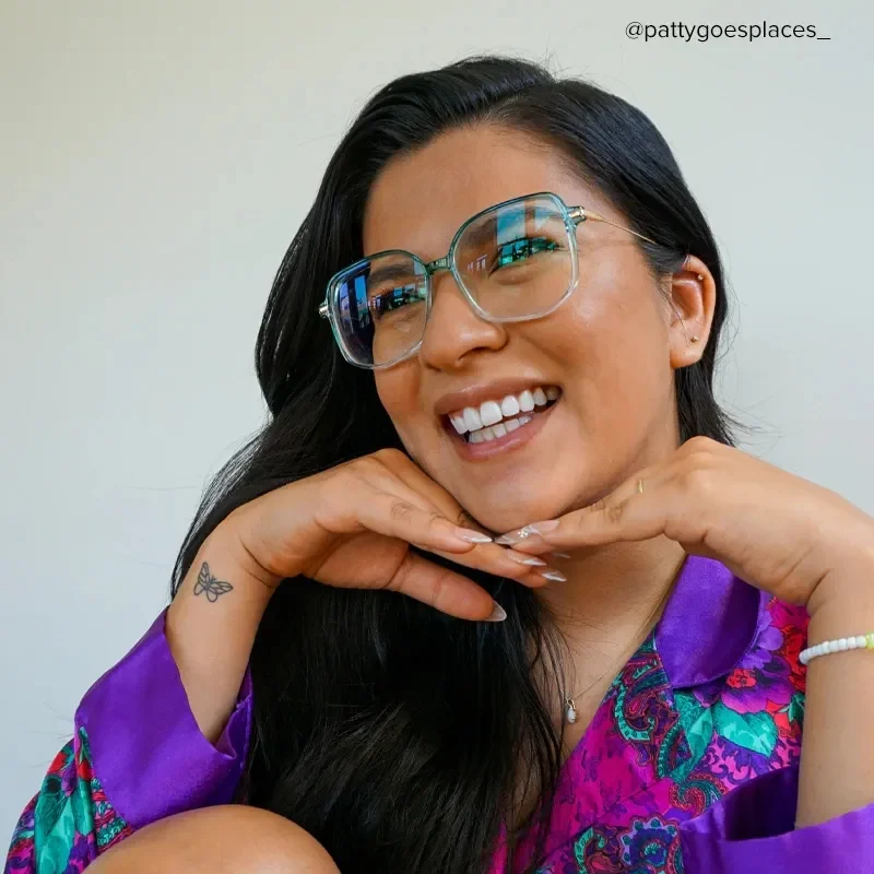 Veromca Green Glasses 12