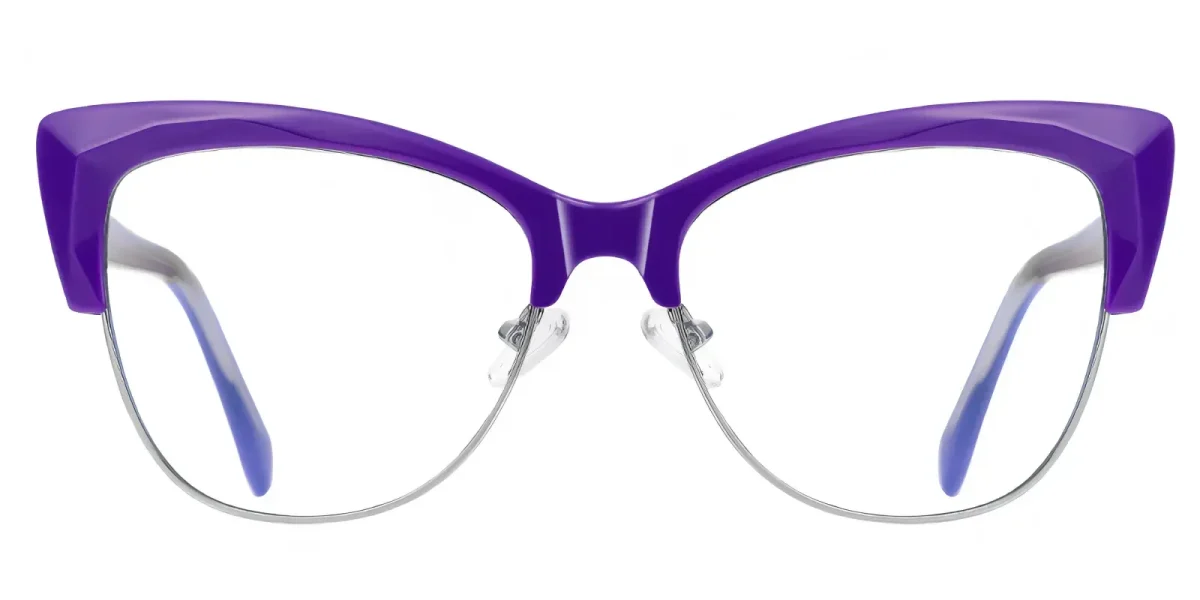 PF2181 Purple-Silver Glasses 0