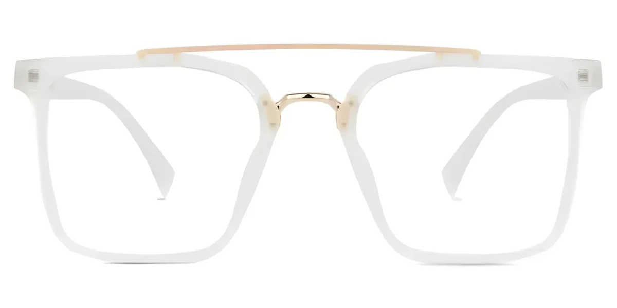 Dayna White Glasses 0