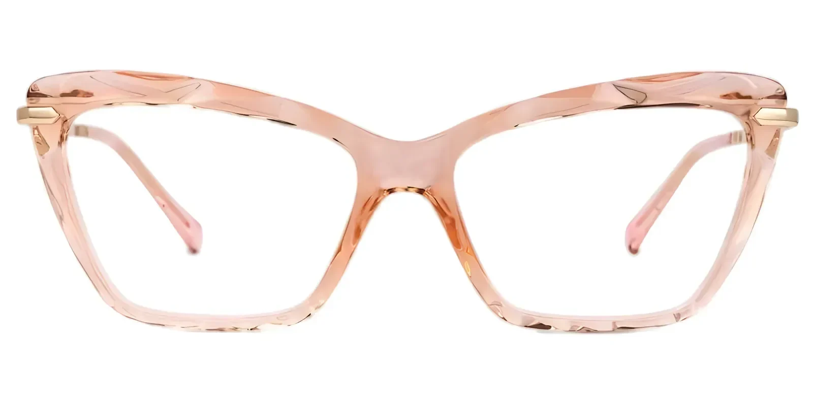 Libby Peach glasses 1