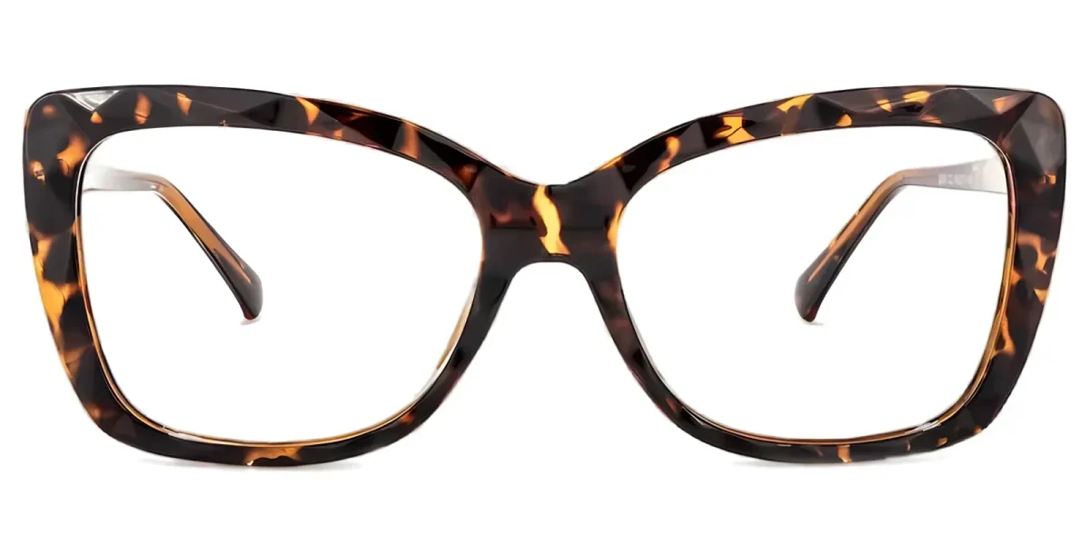 Marguerite Yellow-Tortoise Glasses 0