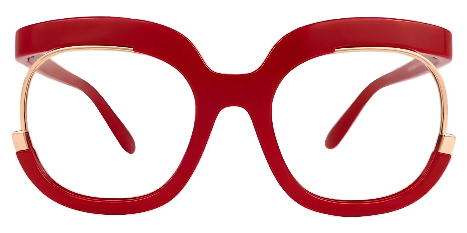 Carmine Red glasses 1