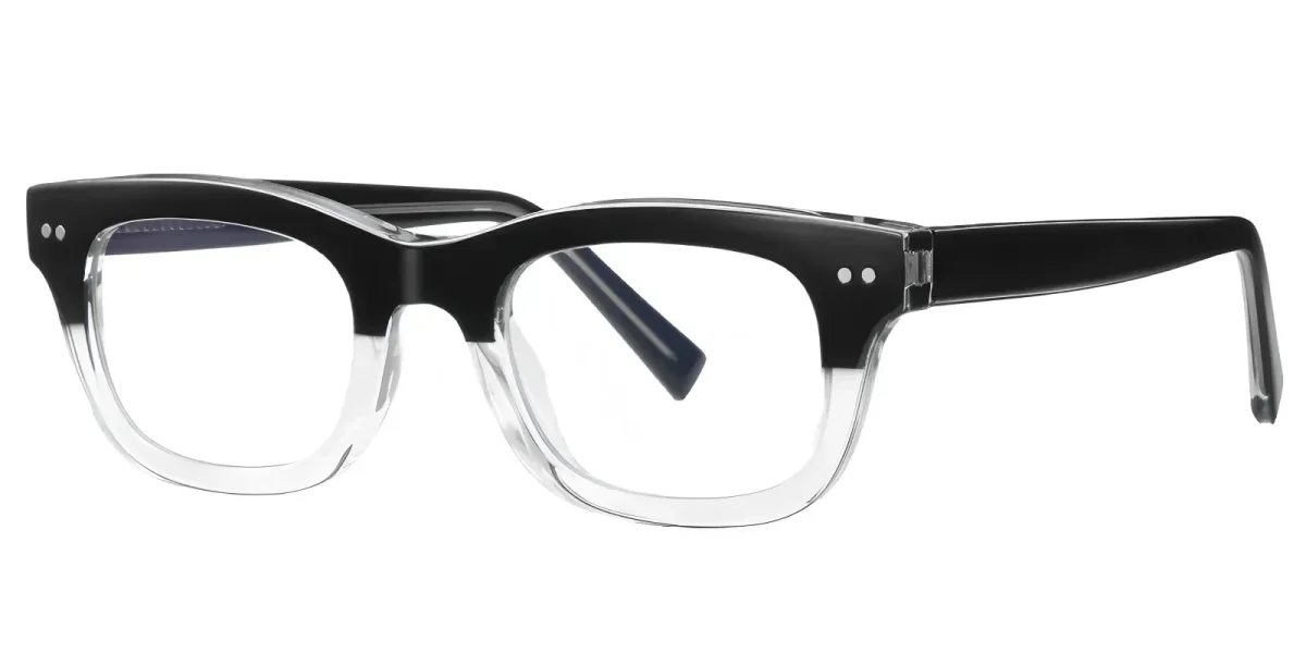 PF2194 Black-Transparent Glasses 1