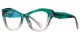 PF2197 Green-Pink Glasses 1