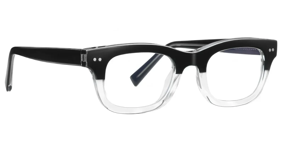 PF2194 Black-Transparent Glasses 2