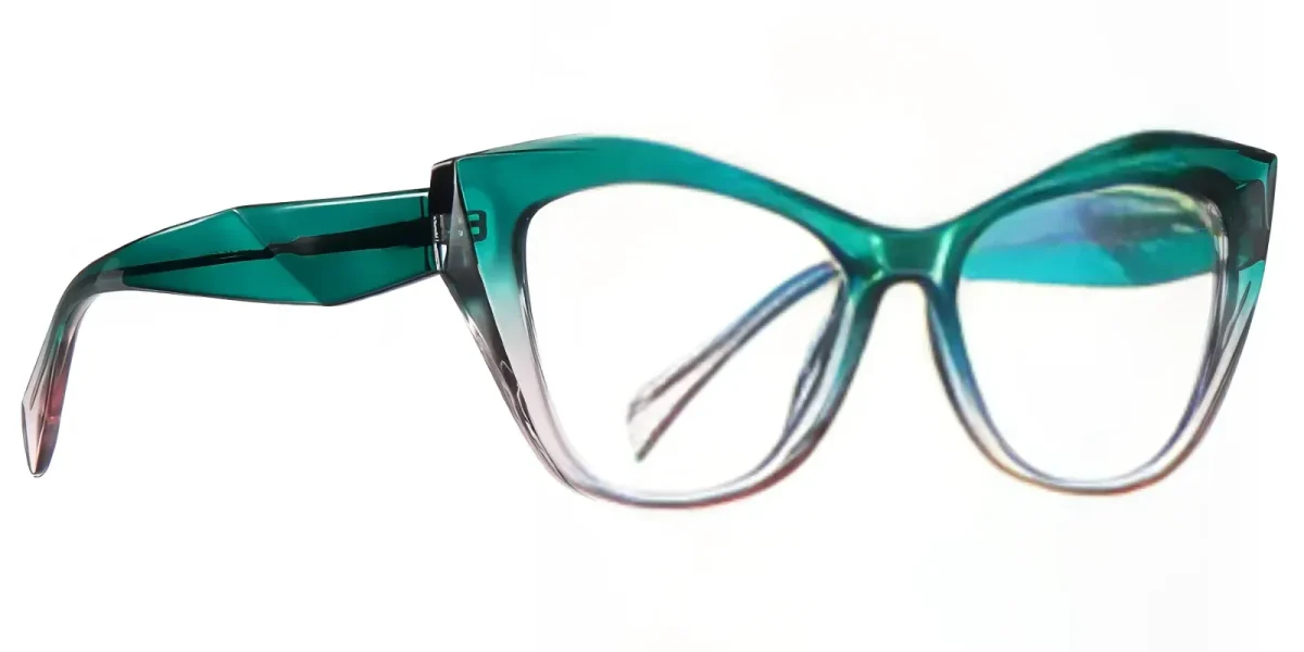 PF2197 Green-Pink Glasses 2