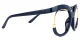 Carmine Dark-Blue Glasses 2