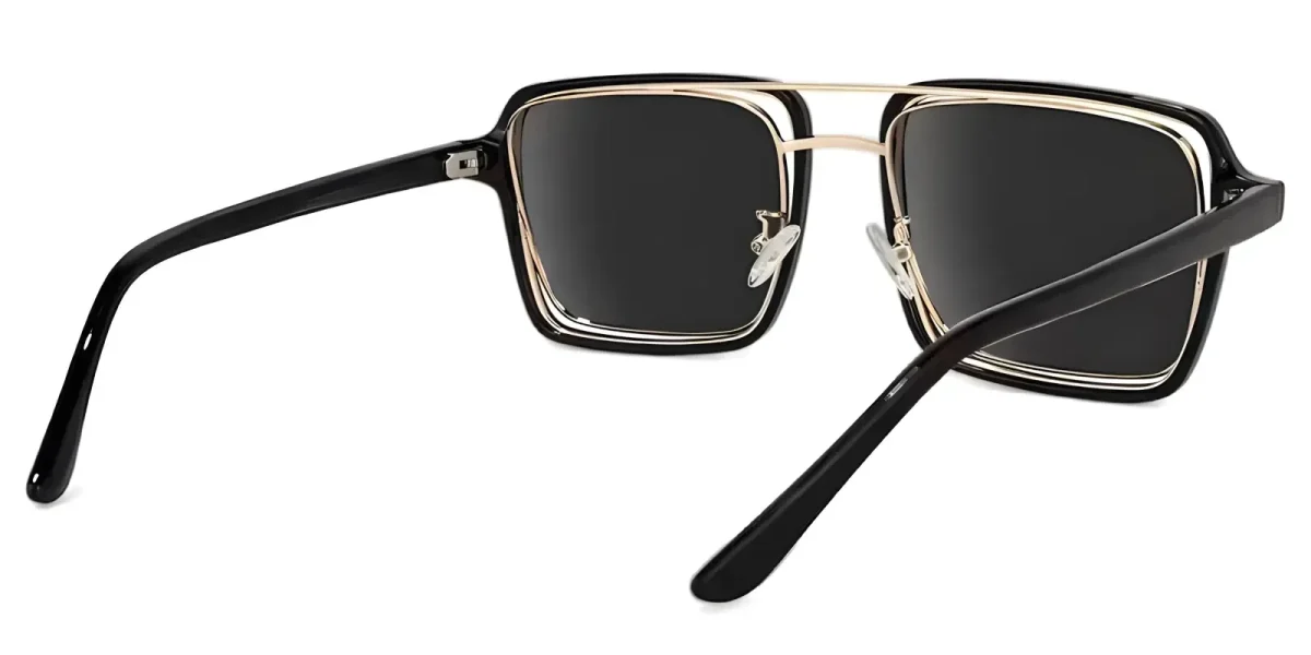 Unicorn Black-Gold-T Glasses 3
