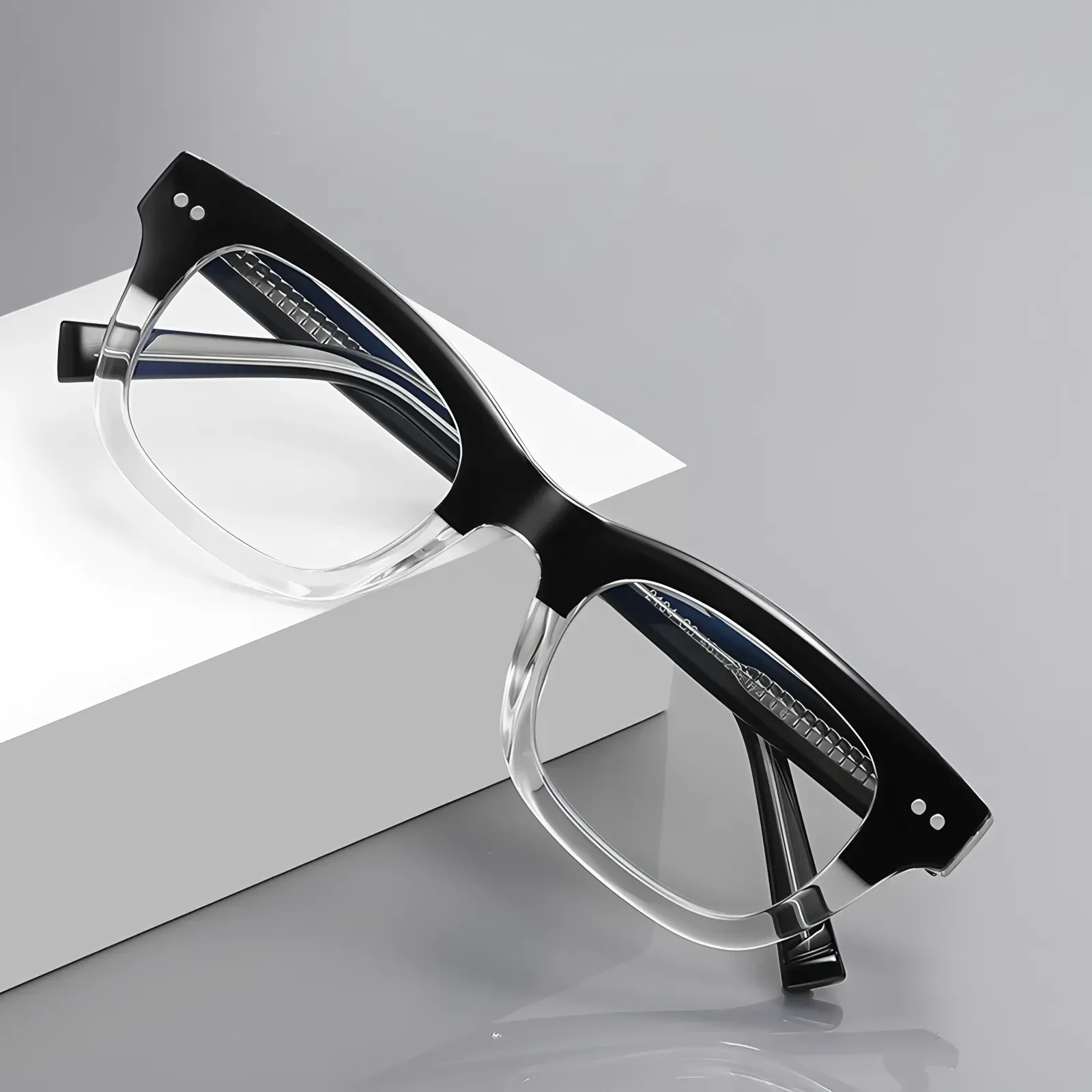 PF2194 Black-Transparent Glasses 4