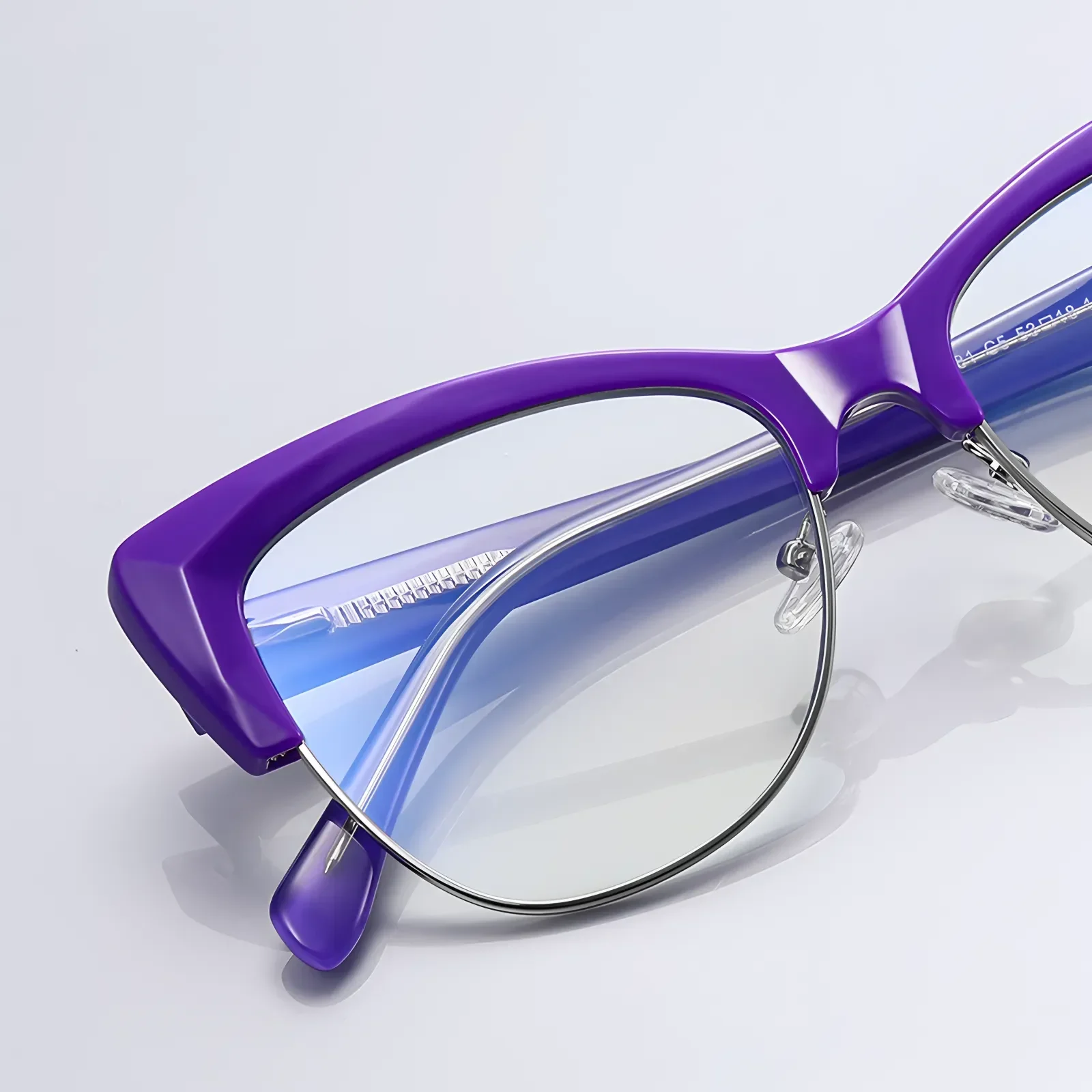 PF2181 Purple-Silver Glasses 5