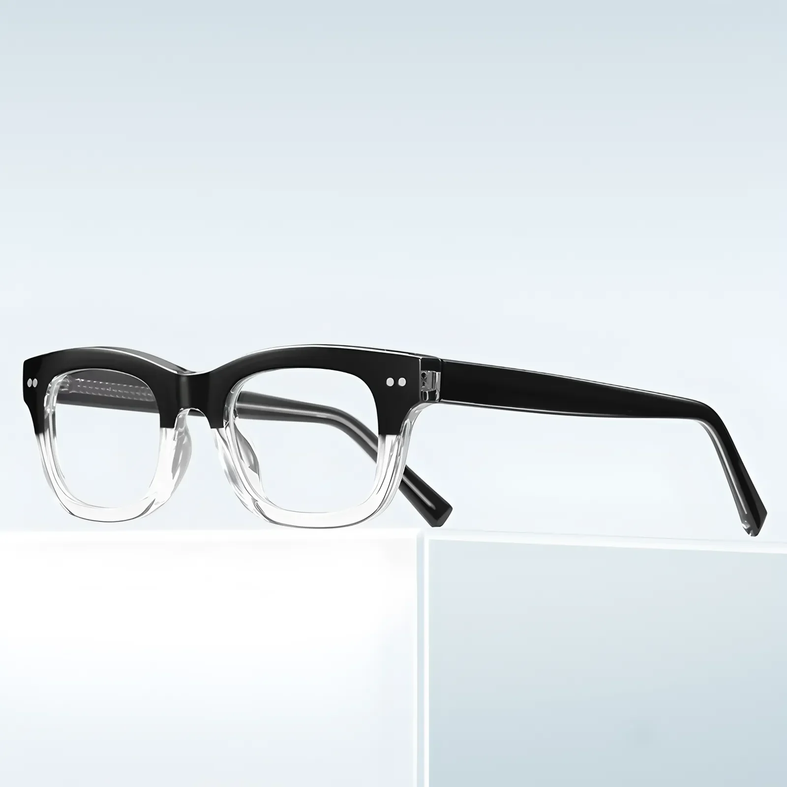 PF2194 Black-Transparent Glasses 6