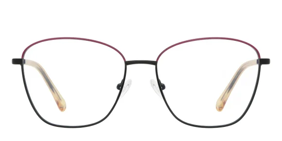 PF3055 Black-Magenta glasses 1