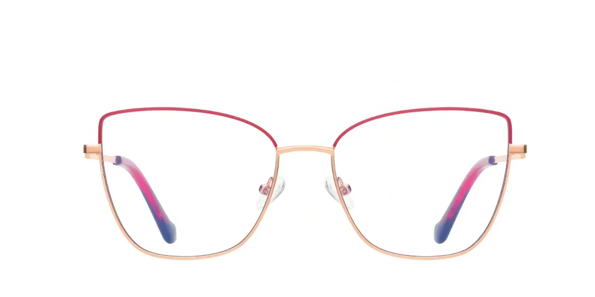 PF3056 Red-Rose-Gold Glasses 0