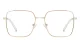 PF3059 Gold-Coffee-White glasses 1