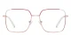 PF3059 Rose-Gold-Red-White glasses 4