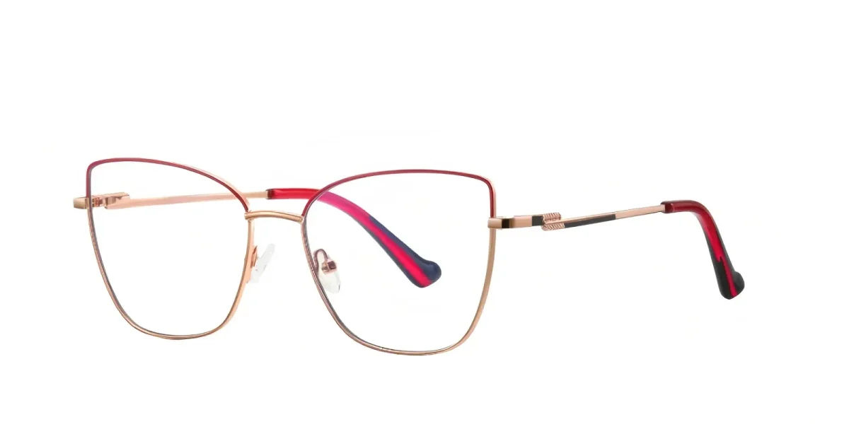 PF3056 Red-Rose-Gold Glasses 1