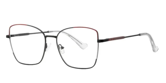 PF3062 Black-Red-White glasses 2
