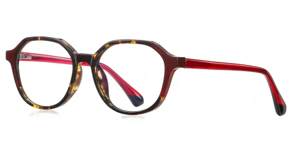 Marimar Hawksbill-Red glasses 2