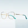 PF3062 Gold-Black-Green Glasses 8