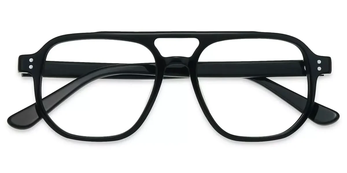 gege Black Glasses 0
