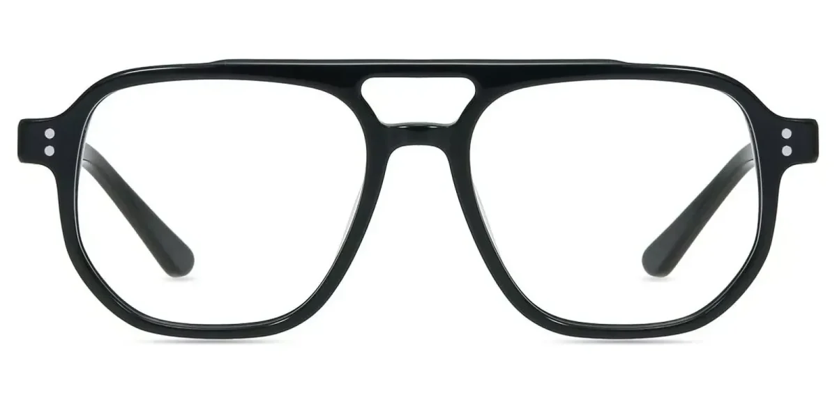 gege Black Glasses 2