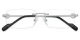 XY8018 Silver glasses