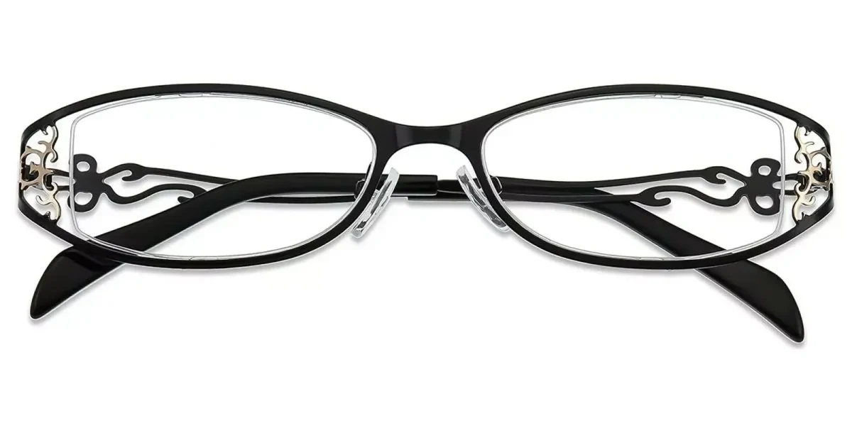 XY8020 Black Glasses 0