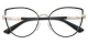 XY8022 Black, Gold Glasses 0