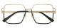 XY8012 Black, Gold glasses