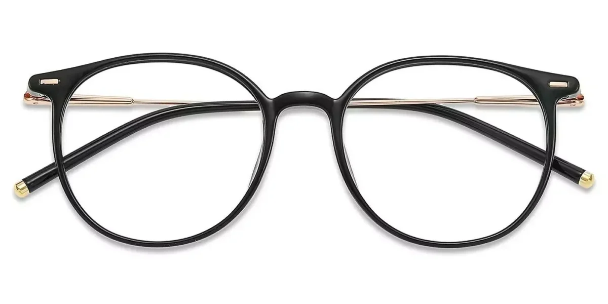 XY8038 Black Glasses 0