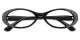XY8014 Black Glasses 0