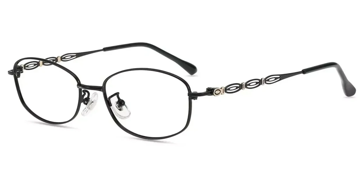 XY8021 Black Glasses 1