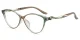 XY8033 Brown, Green Glasses 1