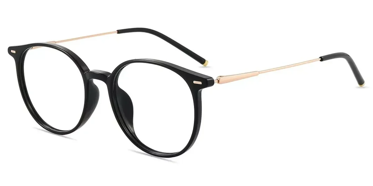 XY8038 Black Glasses 1