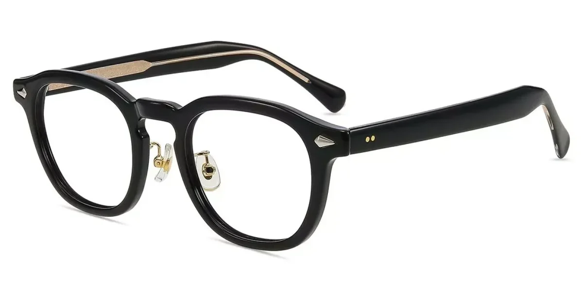 XY8039 Black Glasses 1