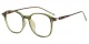 XY8040 Clear, Green  Glasses 1
