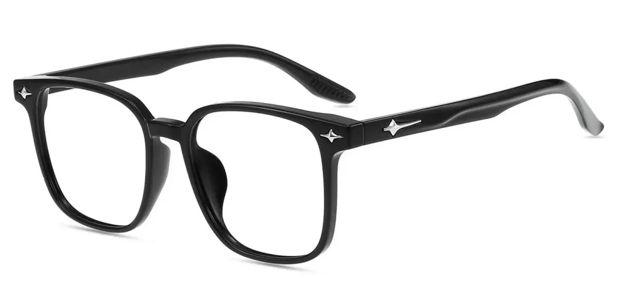 XY8041 Black Glasses 1