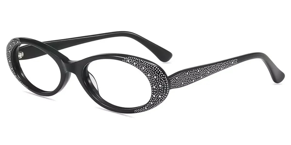 XY8014 Black Glasses 1